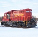 Army locomotive at Fort McCoy