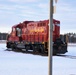 Army locomotive at Fort McCoy