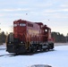 Army locomotive at Fort McCoy