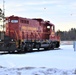 Army locomotive at Fort McCoy