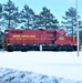 Army locomotive at Fort McCoy