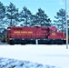 Army locomotive at Fort McCoy