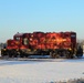 Army locomotive at Fort McCoy