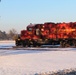 Army locomotive at Fort McCoy