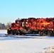 Army locomotive at Fort McCoy