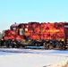 Army locomotive at Fort McCoy