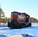 Army locomotive at Fort McCoy