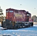 Army locomotive at Fort McCoy