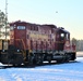 Army locomotive at Fort McCoy