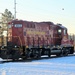 Army locomotive at Fort McCoy