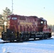 Army locomotive at Fort McCoy