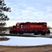 Army locomotive at Fort McCoy