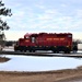 Army locomotive at Fort McCoy