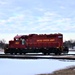 Army locomotive at Fort McCoy