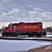 Army locomotive at Fort McCoy