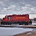 Army locomotive at Fort McCoy