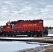 Army locomotive at Fort McCoy