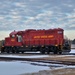 Army locomotive at Fort McCoy