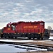 Army locomotive at Fort McCoy