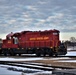 Army locomotive at Fort McCoy