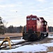 Army locomotive at Fort McCoy