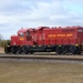 Army locomotive at Fort McCoy