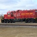 Army locomotive at Fort McCoy