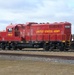 Army locomotive at Fort McCoy