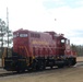 Army locomotive at Fort McCoy