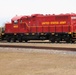 Army locomotive at Fort McCoy