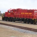 Army locomotive at Fort McCoy