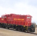 Army locomotive at Fort McCoy