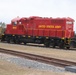 Army locomotive at Fort McCoy