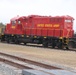 Army locomotive at Fort McCoy