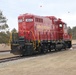 Army locomotive at Fort McCoy