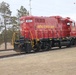 Army locomotive at Fort McCoy