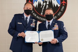 151st Air Refueling Command Chief Retires After 27 Years of Service