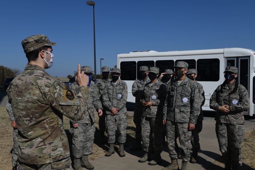 AFJROTC cadets experience mobility air power