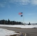 U.S. flag at half-staff at Fort McCoy