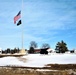 U.S. flag at half-staff at Fort McCoy