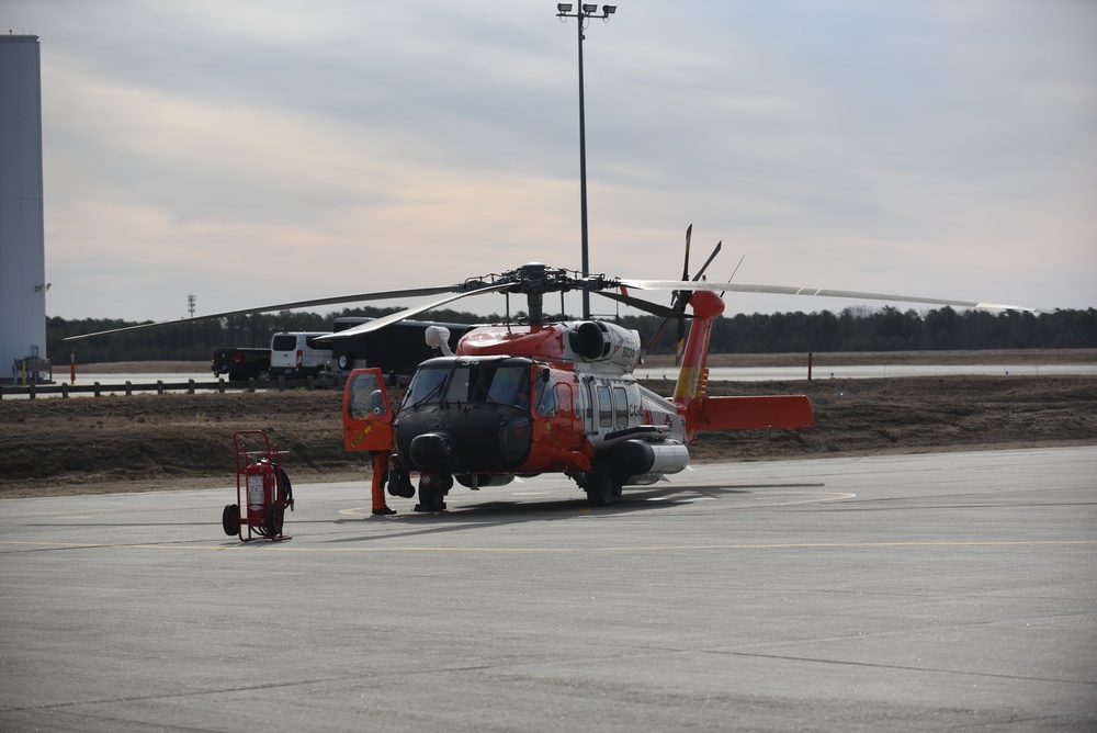 Coast Guard Air Station Cape Cod conducts Hoist Training