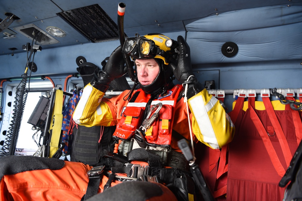 Coast Guard Air Station Cape Cod conducts Hoist Training