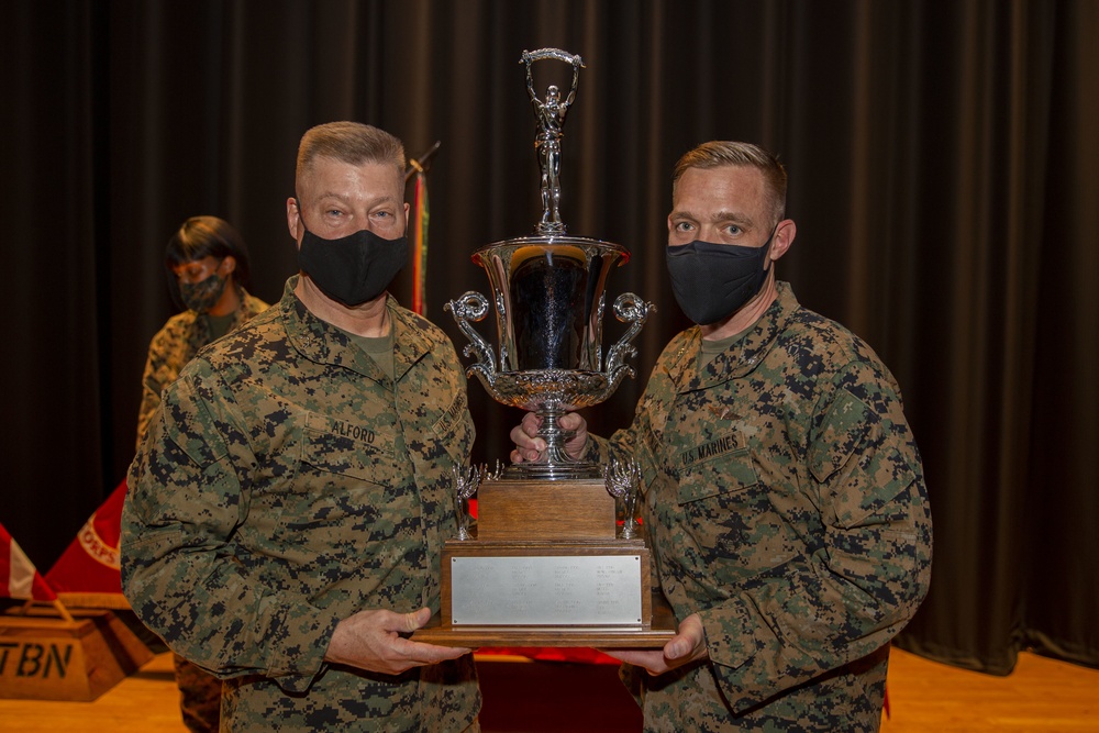 Camp Lejeune Intramural Rifle, Pistol Competition winners recognized by base commanding general