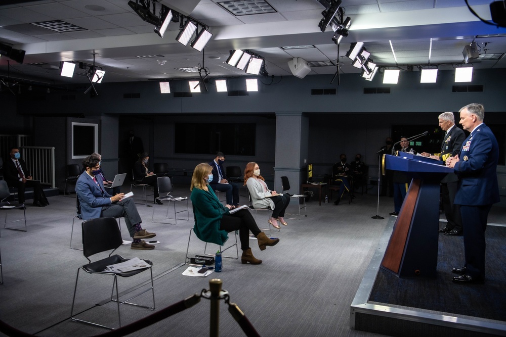 USNORTHCOM, USSOUTHCOM joint press briefing