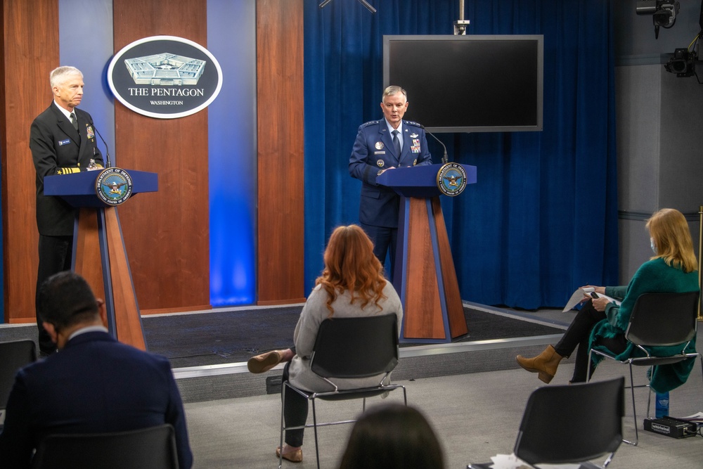 USNORTHCOM, USSOUTHCOM joint press briefing