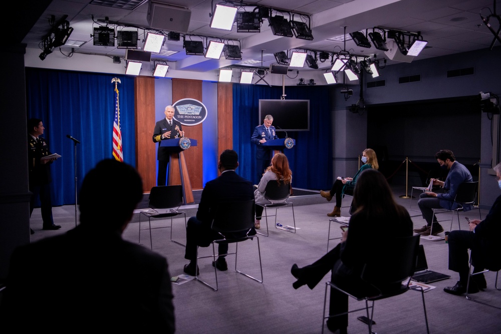 USNORTHCOM, USSOUTHCOM joint press briefing