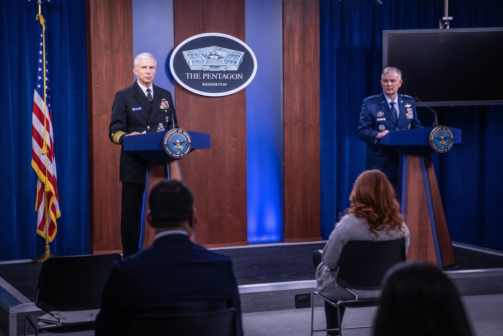 USNORTHCOM, USSOUTHCOM joint press briefing