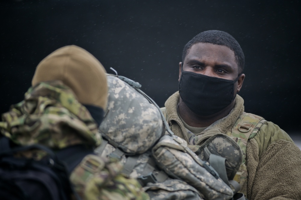 Illinois National Guard Members Return Home From Washington, D.C. Deployment