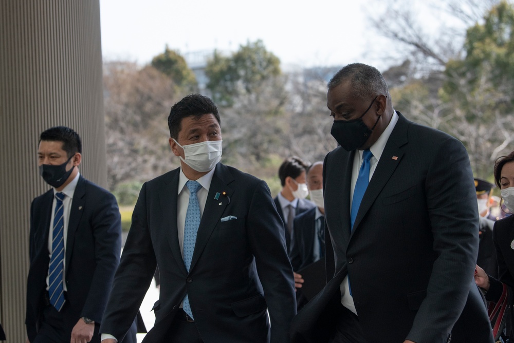 Secretary Austin Visits Japan