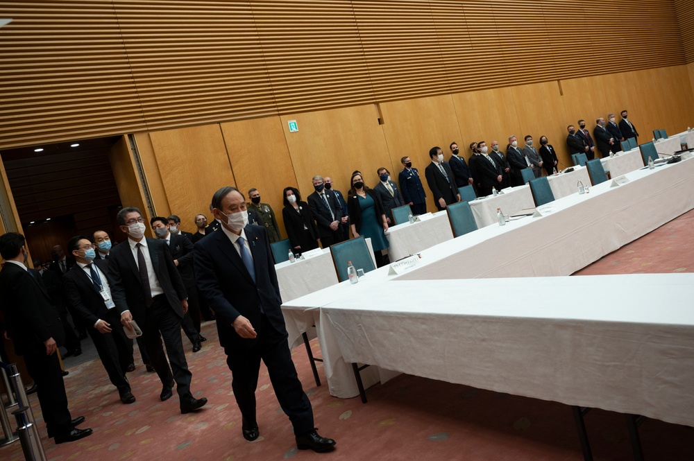 Secretary Austin Visits Japan